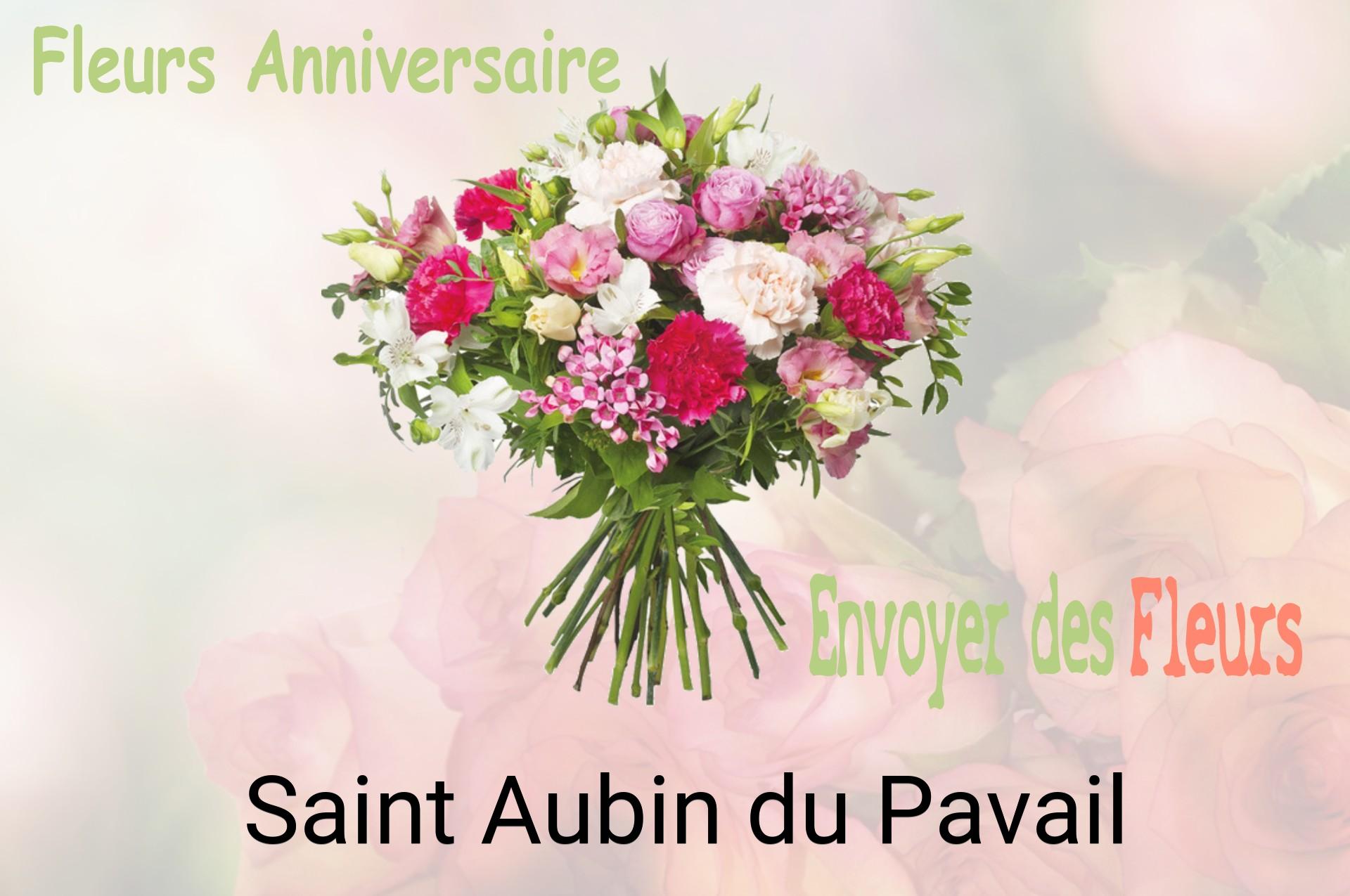 Bouquet de fleurs d’anniversaire livré à Saint-Aubin-du-Pavail