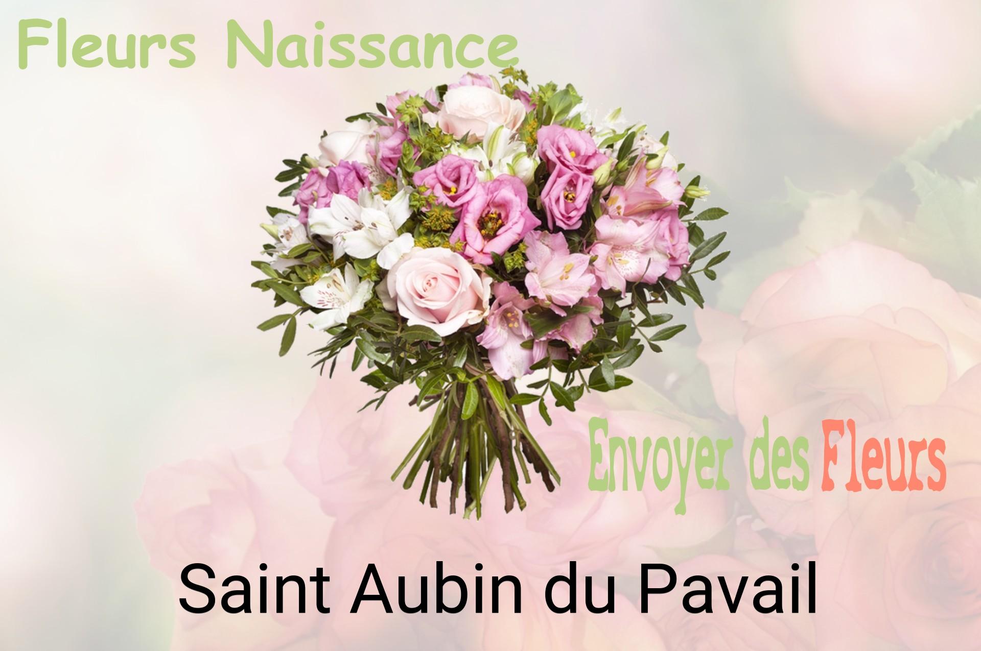Bouquet de fleurs de naissance livré à Saint-Aubin-du-Pavail