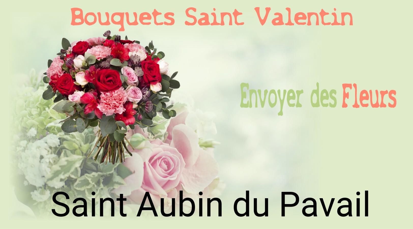 Roses de Saint-Valentin livrées à Saint-Aubin-du-Pavail